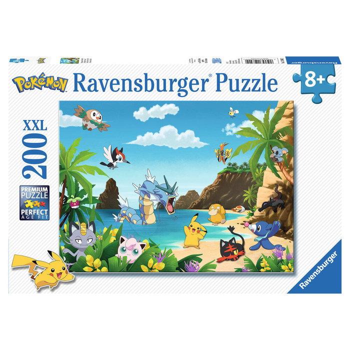 RAVENSBURGER Puzzle Pokémon XXL de 200 piezas (200pzs) - Tamaño: 58x25 cm RAVENSBURGER Puzzle Pokémon XXL de 200 piezas (200pzs) - Tamaño: 58x25 cm