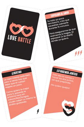 Asmodee Love Battle Juego de Cartas