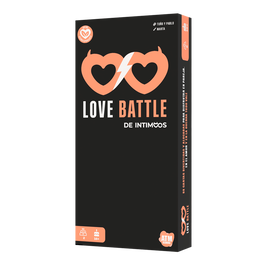 La Caja LCIN02ES - Love Battle Juego de Cartas de Mesa para Parejas, 88 Cartas de Desafío, Mayor de 16 Años, Editorial La Caja, Intimoos, Juego de Tablero en Español
