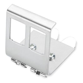 Digitus Adaptador Carril DIN para 2 Módulos Keystone Metálico