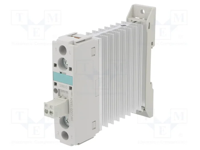 SIEMENS 3RF2320-1BA04 Relé de semiconductor 1-fásico 20A 24VDC SIEMENS 3RF2320-1BA04 Relé de semiconductor 1-fásico 20A 24VDC