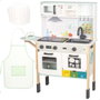 Color Baby Cocina Electrónica de Madera con Lavadora y Planchador 81x30x97 cm - Juguete para Niños