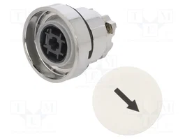 SCHNEIDER ELECTRIC Interruptor de presión Harmony XB4 22mm Blanco