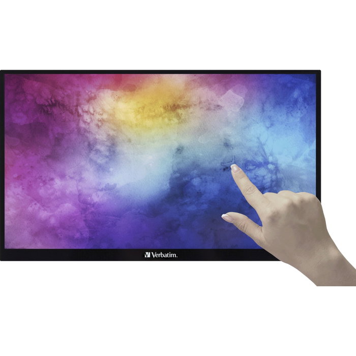 Verbatim PMT-15 Monitor Portátil Táctil 15,6 Pulgadas Full HD IPS
