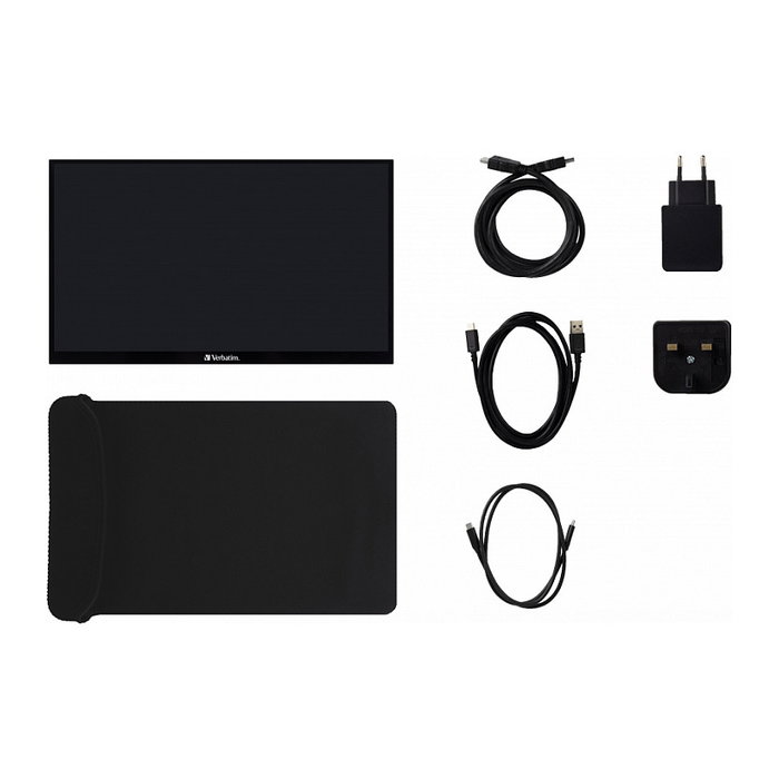 Verbatim PMT-15 Monitor Portátil Táctil 15,6 Pulgadas Full HD IPS