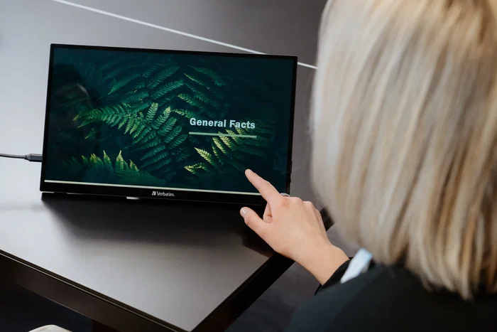 Verbatim Monitor Táctil Portátil PMT-15 15.6 pulg Full HD
