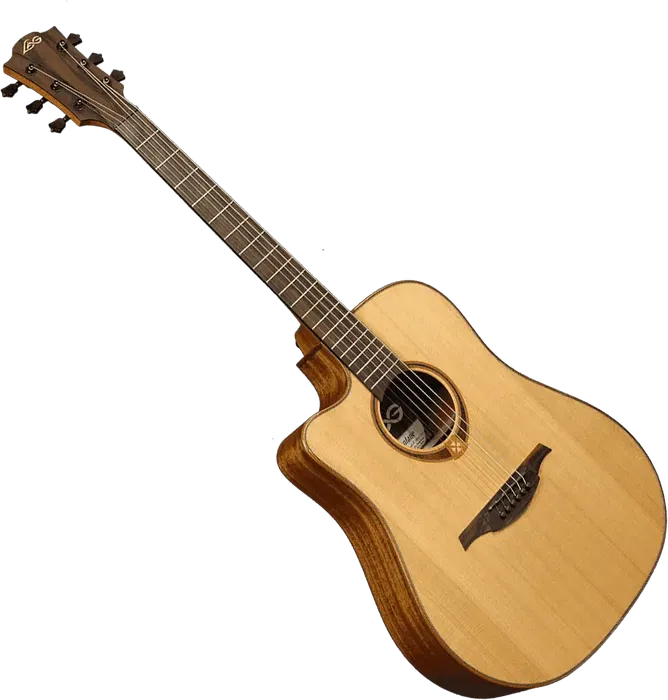 LAG Tramontane 118 Guitarra Acústica Electroacústica Dreadnought Cutaway A/E Natural (Zurdos)