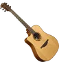 LAG Tramontane 118 Guitarra Acústica Electroacústica Dreadnought Cutaway A/E Natural (Zurdos)
