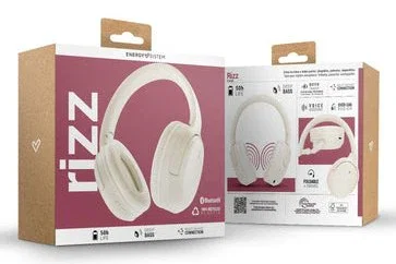 Auriculares energy sistem bluetooth rizz - conexion multipunto - hasta 50h de bateria - deep bass para graves profundos Auriculares energy sistem bluetooth rizz - conexion multipunto - hasta 50h de bateria - deep bass para graves profundos