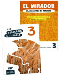ANAYA, Geografía e Historia 3 + El mirador del Principado de Asturias