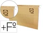 Gio Carpeta Colgante Folio Prolongado Visor Corto Kraft Bicolor