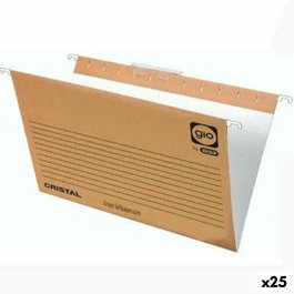 Gio Carpeta Colgante Folio Prolongado Bicolor con Visor Corto
