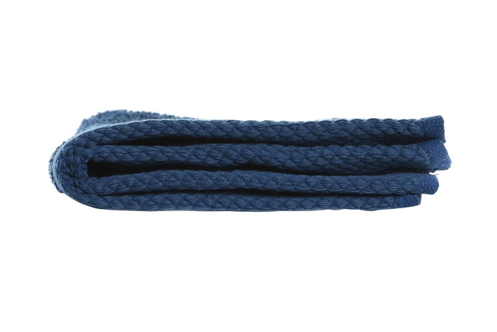 DKD Home Decor Toalla Tocador Azul Marino 50 x 1 x 30 cm Algodón Poliéster 600gsm Pack 6 Unidades