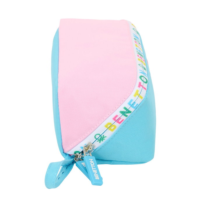 Portatodo Benetton Unique Rosa Turquesa 20 x 8 x 8 cm