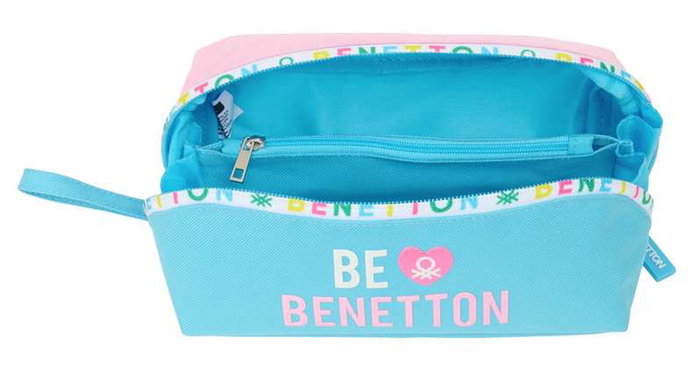Portatodo Benetton Unique Rosa Turquesa 20 x 8 x 8 cm