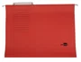 Liderpapel Carpeta colgante folio color rojo