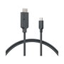 ALOGIC Adaptador de Vídeo USB C a HDMI 4K 60 Hz 1m Negro