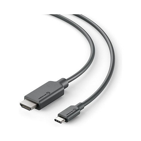 ALOGIC Adaptador de Vídeo USB C a HDMI 4K 60 Hz 1m Negro ALOGIC Adaptador de Vídeo USB C a HDMI 4K 60 Hz 1m Negro