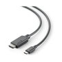 ALOGIC Adaptador de Vídeo USB C a HDMI 4K 60 Hz 1m Negro