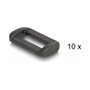 DeLOCK Cinta autoadhesiva de gancho y bucle 3 m x 20 mm negro