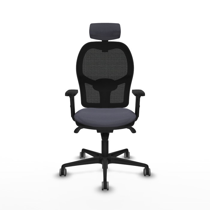 PIQUERAS Y CRESPO Silla de oficina Jorquera Gris oscuro y Negro PIQUERAS Y CRESPO Silla de oficina Jorquera Gris oscuro y Negro