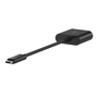 Belkin Adaptador USB-C a Ethernet + Carga 100W Negro INC019BTBK