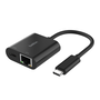 Belkin Adaptador USB-C a Ethernet + Carga 100W Negro INC019BTBK