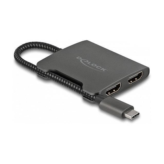 DeLOCK Divisor USB Type-C a 2 x HDMI MST 4K 60 Hz DeLOCK Divisor USB Type-C a 2 x HDMI MST 4K 60 Hz