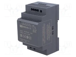 MEAN WELL DDR-60L-15 Convertidor DC/DC 60W 15VDC 4A