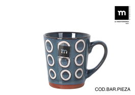 La Mediterranea Mug 200 cc Azul "Almudena" Md (36 Unidades)