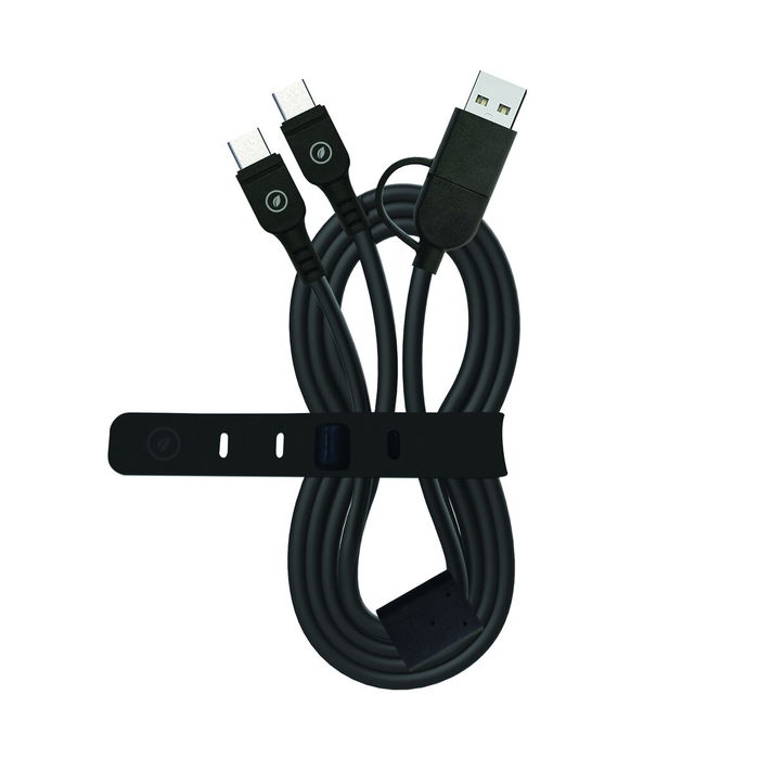 Cable USB-C Muvit for Change Negro