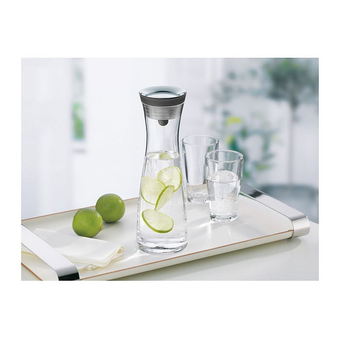 WMF 0617706040 Jarra 1 L Negro Transparente Vidrio