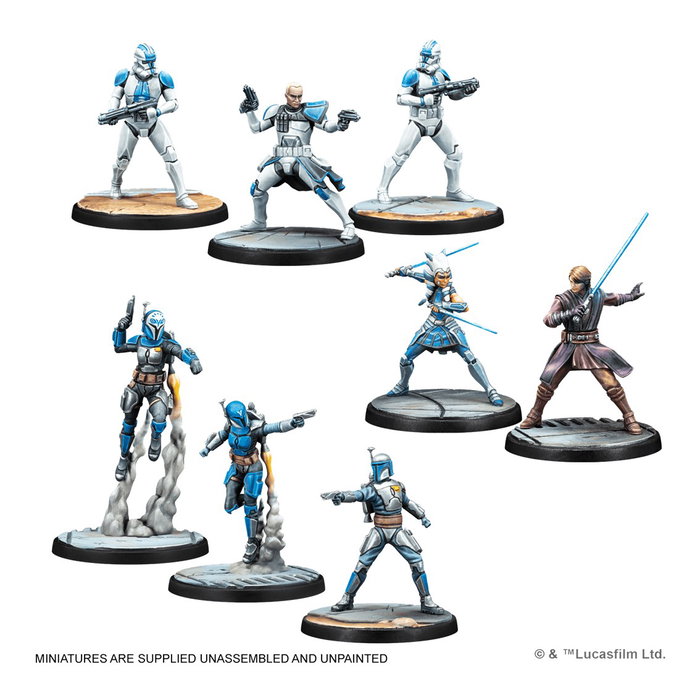 Atomic Mass Games SWP01ES - Star Wars: Shatterpoint, Juego de Miniaturas Estratégico para 2 Jugadores, Edad +14, Idioma Español