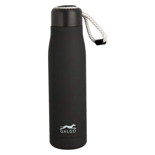 Botella Termo Galgo Inox 540Ml Negro Botella Termo Galgo Inox 540Ml Negro