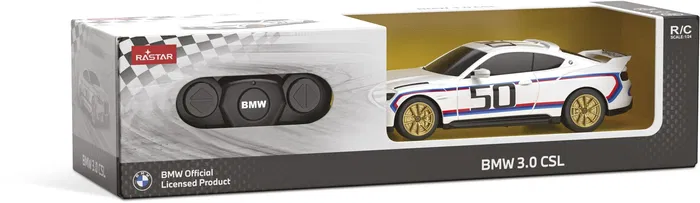 Mondo Motors Coche teledirigido BMW 3.0 CSL RC Escala 1:24 MON8001011637973