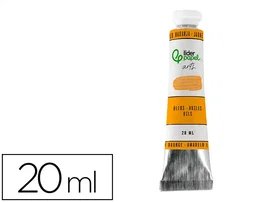 Liderpapel Pintura al Óleo Tubo de Aluminio 20 ml Amarillo Naranja
