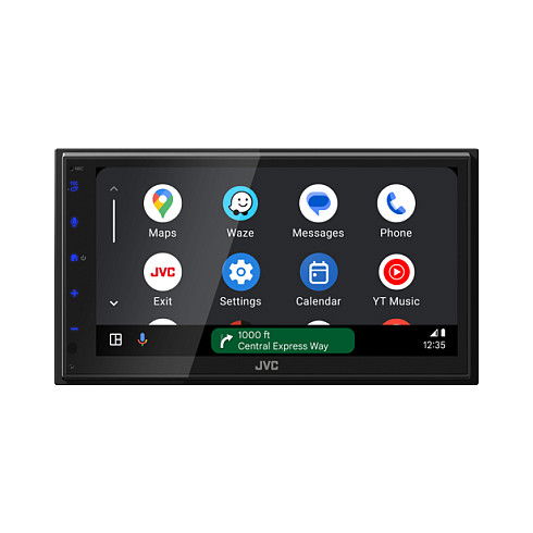 JVC KW-M595DBT Radio para Coche con Pantalla Táctil, Bluetooth, Apple CarPlay y Android Auto, USB Negro JVC KW-M595DBT Radio para Coche con Pantalla Táctil, Bluetooth, Apple CarPlay y Android Auto, USB Negro