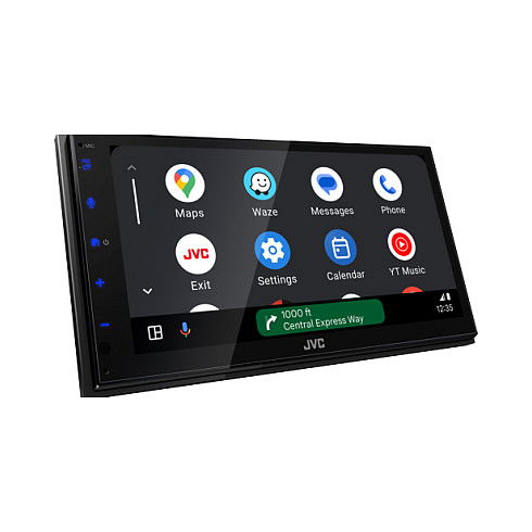 JVC KW-M595DBT Radio para Coche con Pantalla Táctil, Bluetooth, Apple CarPlay y Android Auto, USB Negro JVC KW-M595DBT Radio para Coche con Pantalla Táctil, Bluetooth, Apple CarPlay y Android Auto, USB Negro