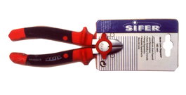 SIFER Alicate de Corte Diagonal 6 Pulgadas Satinado E0711 Profesional