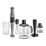 Braun MultiQuick 9 MQ9147X Batidora de inmersión 1200W, Negro/Acero inoxidable, con 2 picadores, varillas y machacador