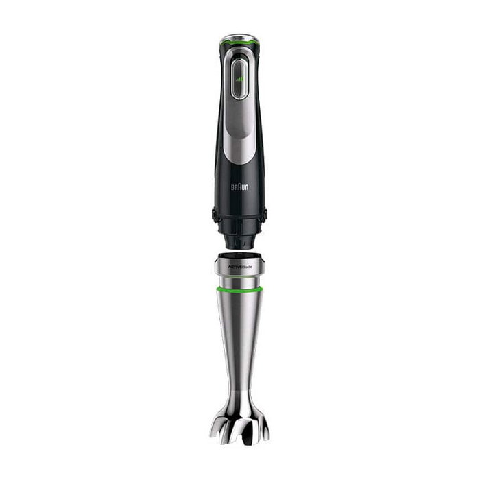 Braun MultiQuick 9 MQ9147X Batidora de inmersión 1200W, Negro/Acero inoxidable, con 2 picadores, varillas y machacador Braun MultiQuick 9 MQ9147X Batidora de inmersión 1200W, Negro/Acero inoxidable, con 2 picadores, varillas y machacador