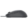 Dell MS3220 Ratón Láser con Cable, 3200 DPI, Gris