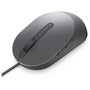Dell MS3220 Ratón Láser con Cable, 3200 DPI, Gris