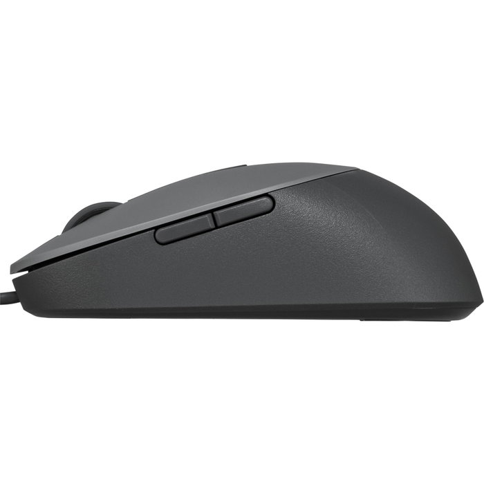Dell MS3220 Ratón Láser con Cable, 3200 dpi, Gris/Titanio