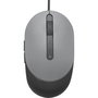 Dell MS3220 Ratón Láser con Cable, 3200 dpi, Gris/Titanio