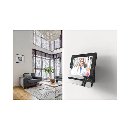 2N Caja de montaje en superficie para Indoor Compact y Indoor View, Negro