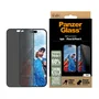 PanzerGlass Protector de Pantalla Privacía iPhone 16 / 15 Ultra-Wide Fit con EasyAligner - Vidrio Templado Anti-Rayones, Anti-Huellas y Fácil Aplicación