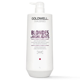 Dualsenses Blondes & Highlights, Champú para el cabello, Para la protección del color, 1000 ml
