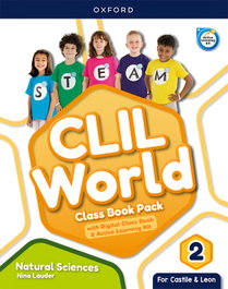 OXFORD UNIVERSITY PRESS, NATURAL SCIENCE 2 COURSEBOOK CLIL WORLD. CASTILLA Y LEÓN 2023