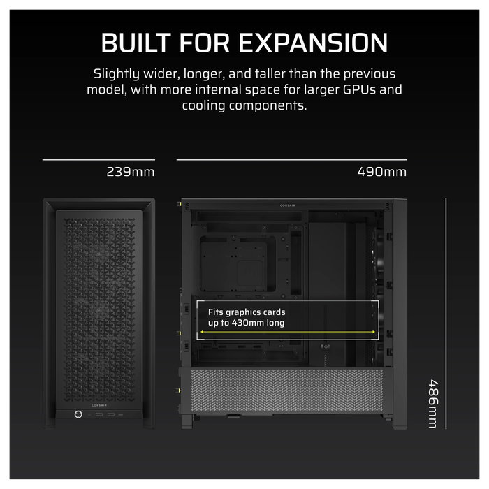 Corsair FRAME 4000D RS Black